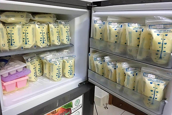 Store milk in the refrigerator