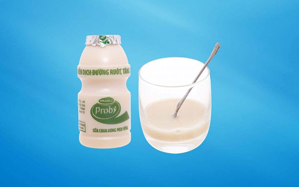 Sữa chua uống men sống có dồi dào men vi sinh hỗ trợ tiêu hóa