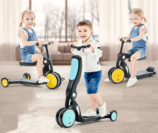 Đối với loại xe này chỉ nên sử dụng cho trẻ từ 3 tuổi trở lên