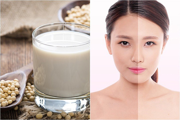 Thành phần của sữa đậu nành có rất nhiều vitamin giúp hỗ trợ cho việc cung cấp độ ẩm cho da, làm giảm quá trình lão hóa da