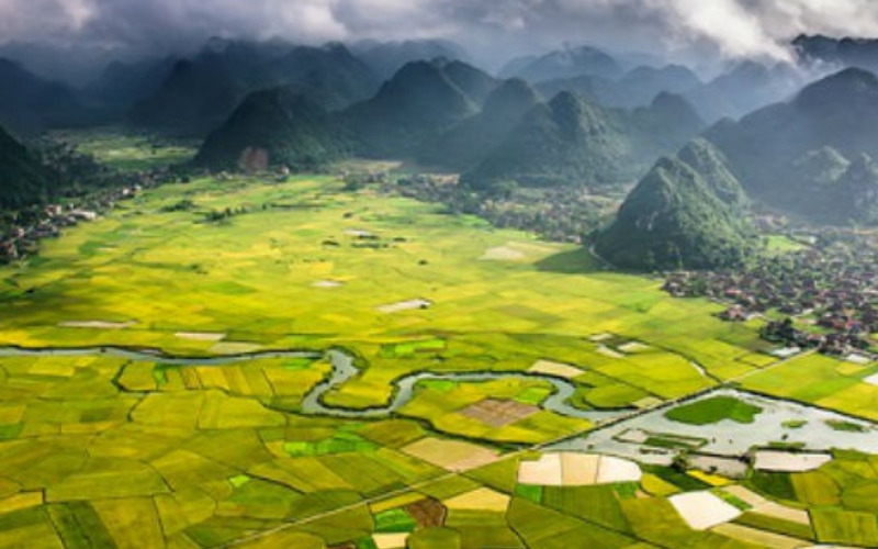 Trung du và miền núi Bắc Bộ mang nét đặc trưng của khí hậu nhiệt đới gió mùa