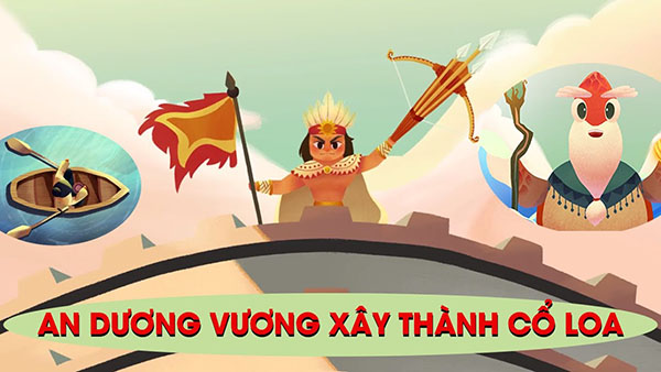 An Dương Vương xây thành Cổ Loa