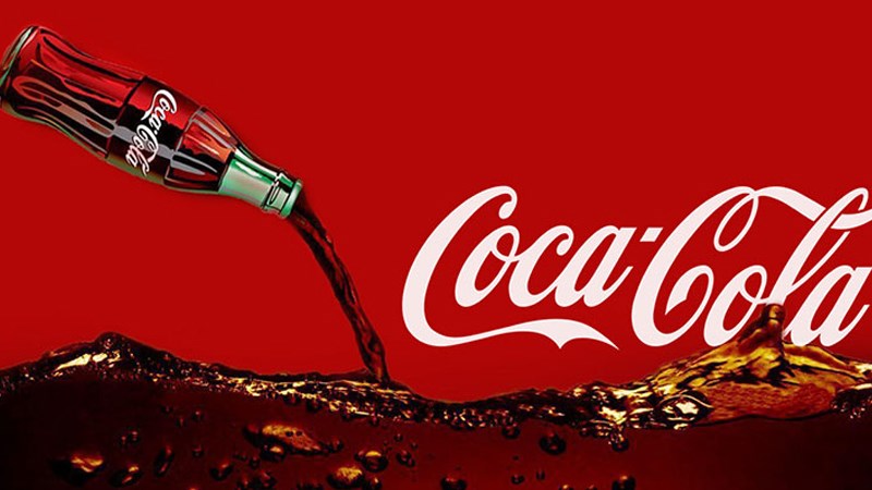 Màu đỏ đặc trưng của Coca Cola