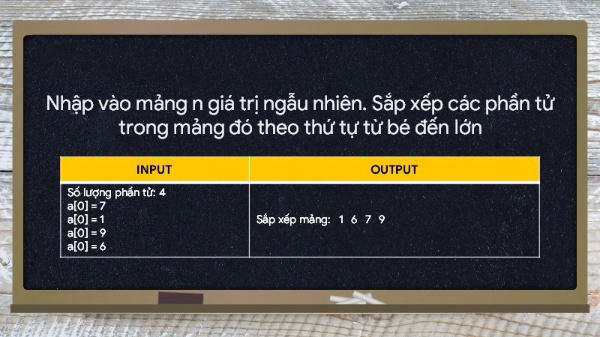 Cách viết thuật toán sắp xếp nổi bọt - Bubble Sort