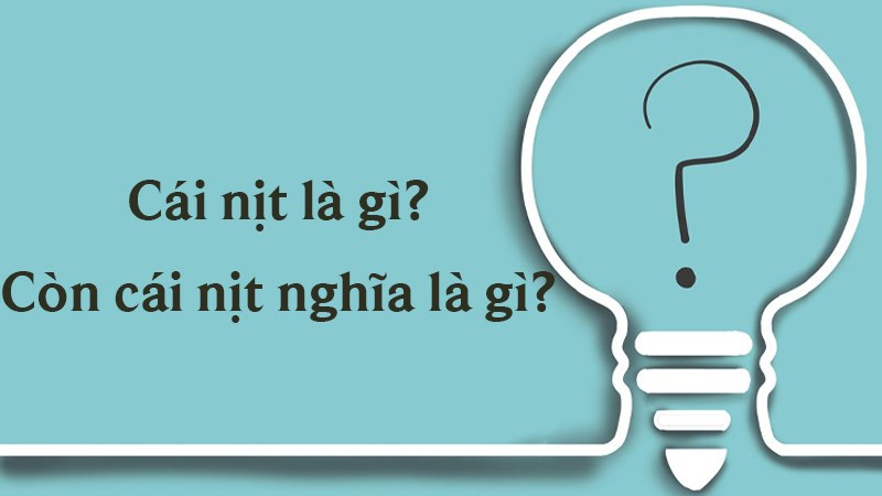 Còn cái nịt nghĩa là gì?