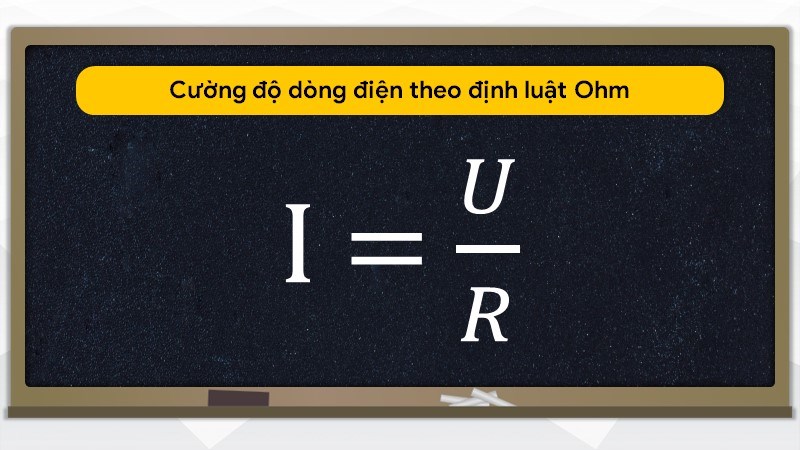 Cường độ dòng điện theo định luật Ohm