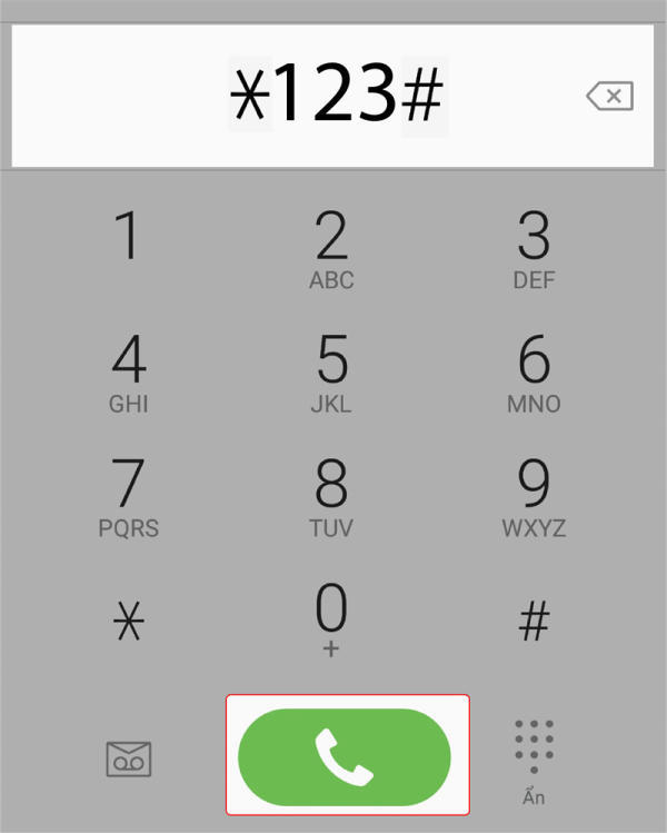 Kiểm tra bằng *123#