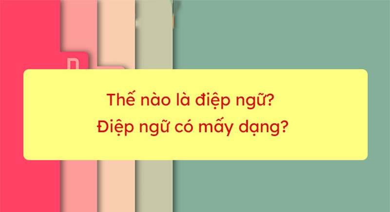 Hình thức của điệp từ