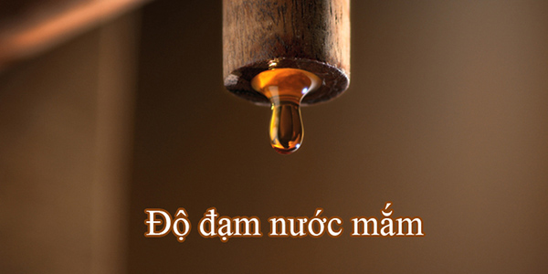 Độ đạm càng cao thì nước mắm sẽ càng ngon