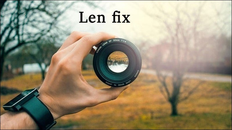 Lens fix có nghĩa là ống kính đã được cố định và không thể thay đổi tiêu cự.