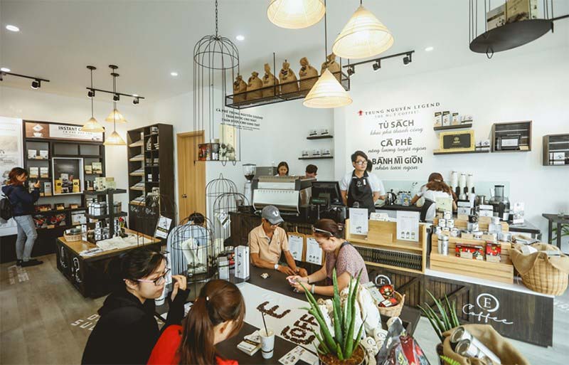 E Coffee Trung Nguyên