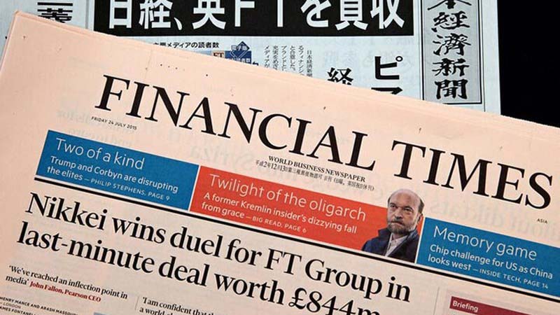 Trong báo chí Ft là viết tắt của từ Financial Time
