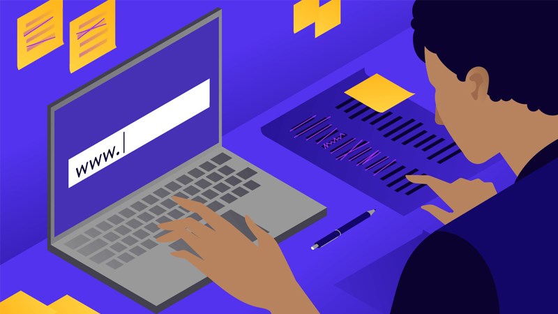 Xem dữ liệu từ các trang web không mã hóa