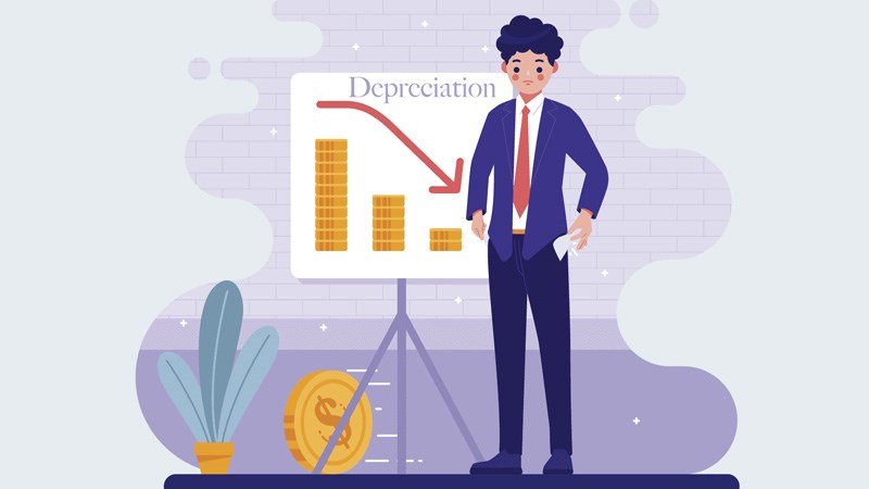 Khấu hao là công việc tính toán, định giá lại giá trị của tài sản sau một quá trình sử dụng
