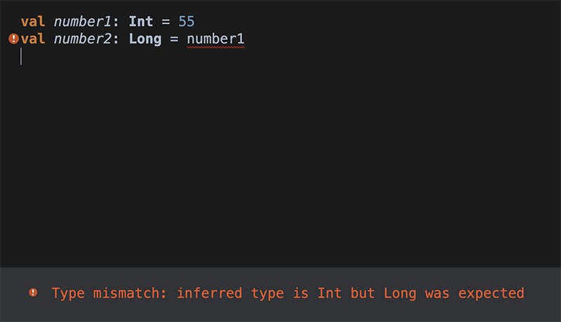 Kotlin code lỗi Type mismatch