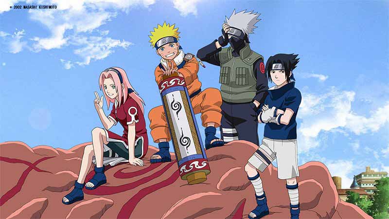 Anime Naruto chuyển thể từ manga