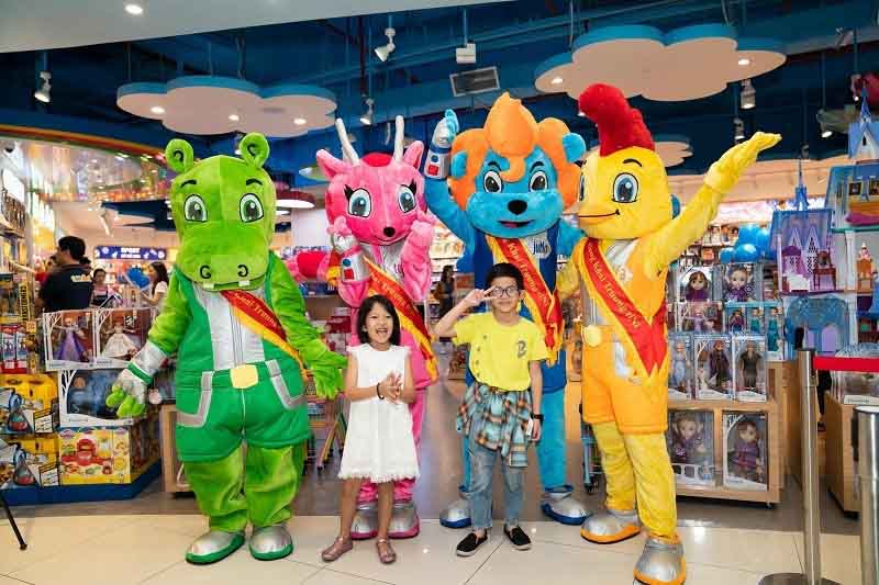 Linh vật trong một sự kiện của Tiniworld