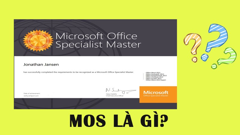 MOS là gì? So sánh lợi ích IC3 và MOS