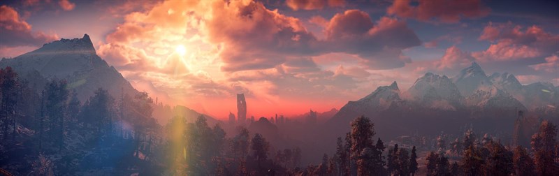 Horizon panorama