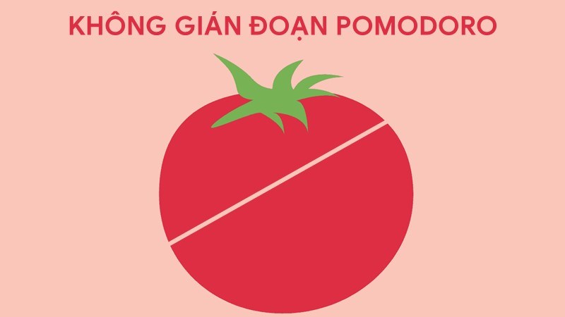 Không gián đoạn Pomodoro
