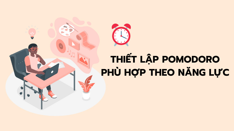 Phân bổ thời gian phù hợp với năng lực, công việc.