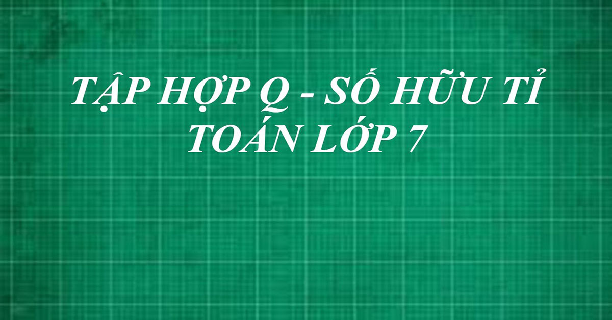 Số hữu tỉ là gì