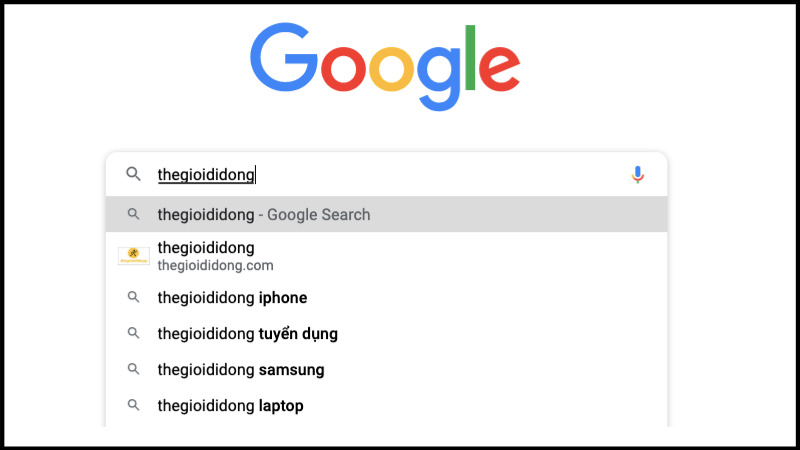 Sử dụng đề xuất có sẵn