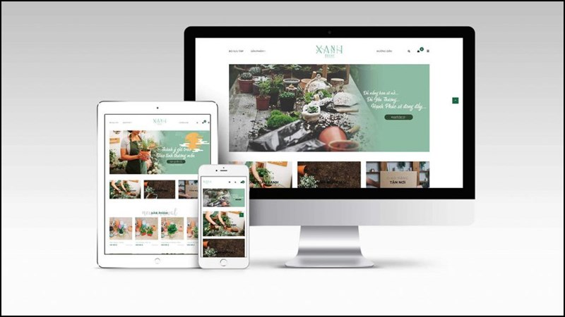 Template trong thiết kế trang web