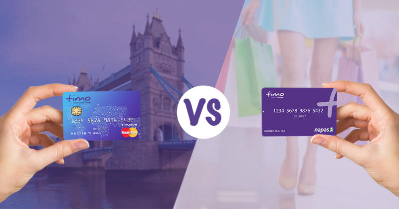 Phân biệt thẻ Napas với thẻ Visa/Mastercard