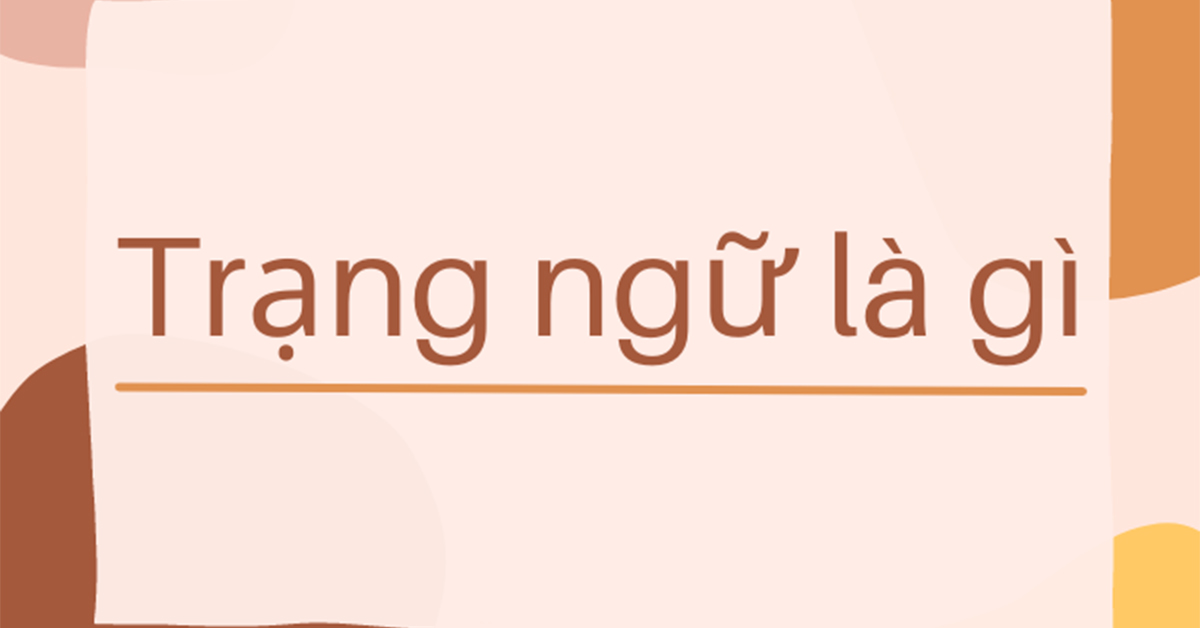 trạng ngữ chỉ cách thức là gì