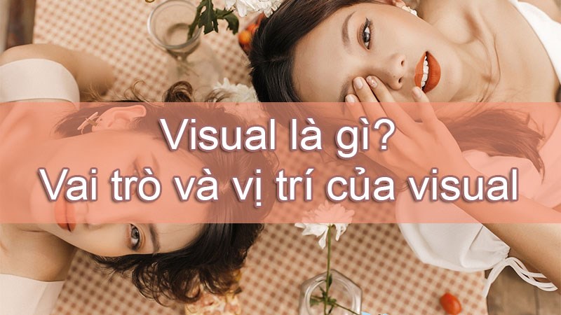 Visual là một thuật ngữ thường xuyên được dùng trong các nhóm nhạc Kpop