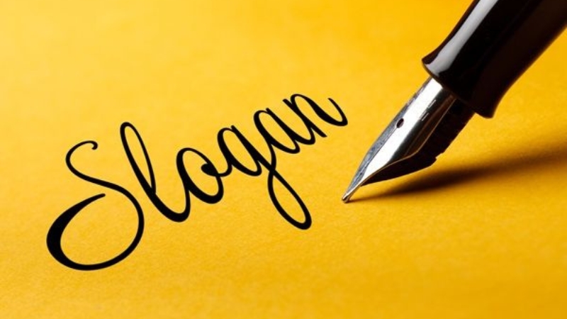 Slogan là một câu nói ngắn gọn chứa đựng thông điệp
