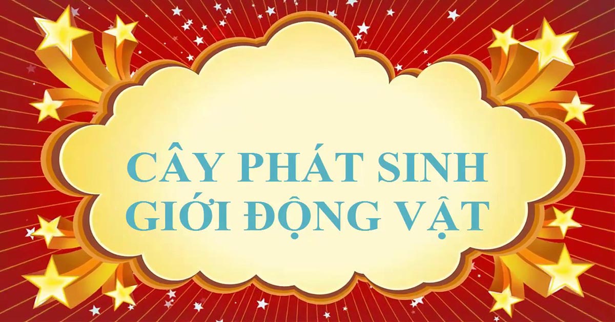 cây phát sinh giới động vật