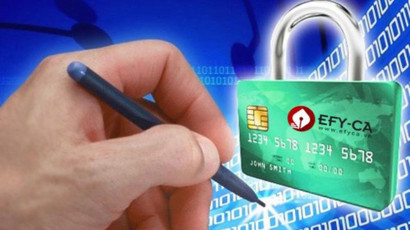 Thông tin có trong chữ ký số của 1 doanh nghiệp