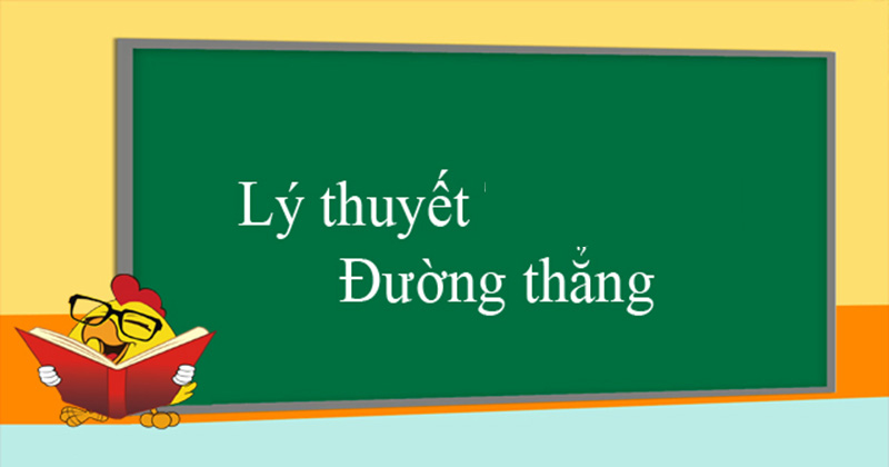 Định nghĩa đường thẳng là gì?