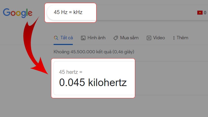 Bạn truy cập vào trang chủ Google và gõ vào ô tìm kiếm