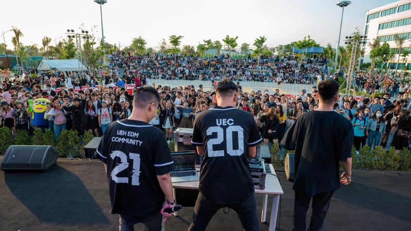 UEH EDM COMMUNITY - một trong những cộng đồng EDM nổi bật tại miền Nam