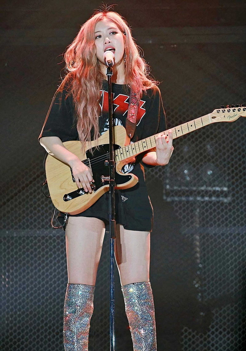 Rosé là một main vocal của nhóm nhạc nữ BLACKPINK