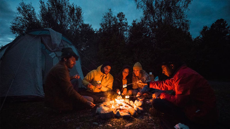 Các hoạt động trong buổi camping