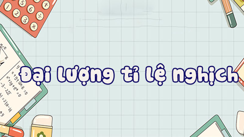 Bài toán tỉ lệ nghịch
