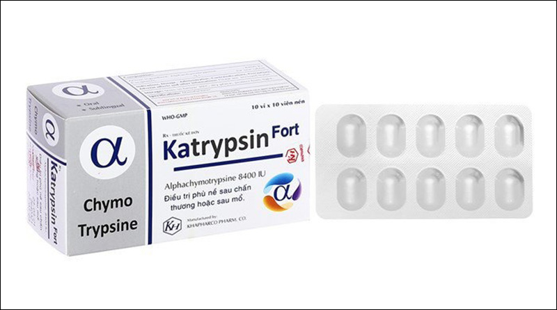 Bạn có biết katrypsin là thuốc gì?