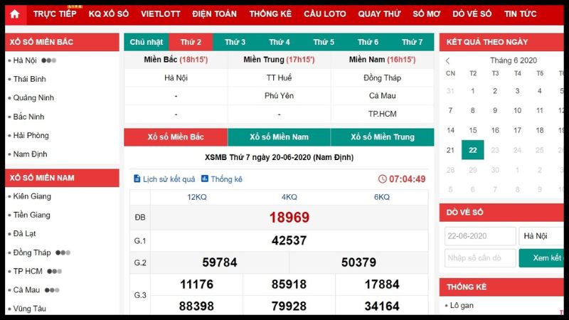 Lựa chọn kênh tin tức uy tín để cập nhật kết quả