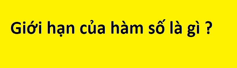 Định nghĩa Lim là gì?