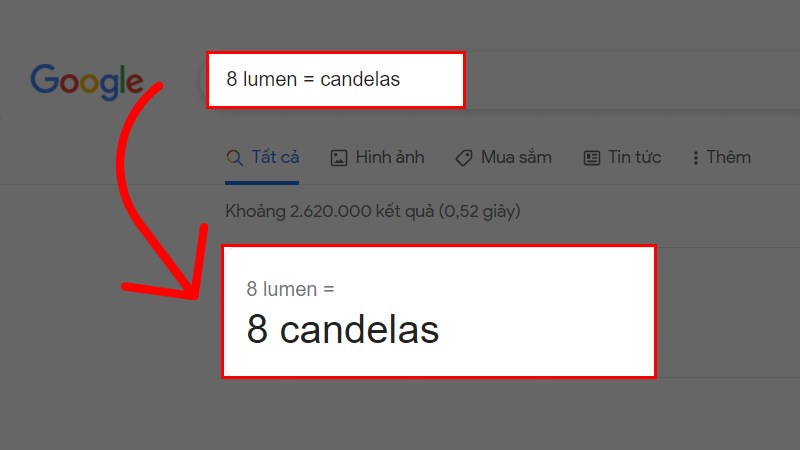 Dùng google