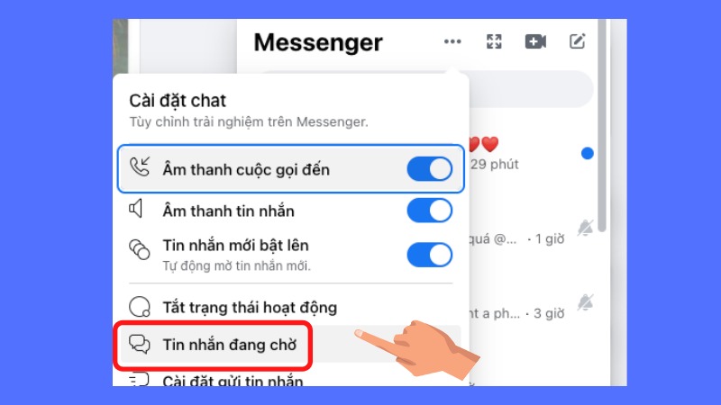 Tin nhắn chờ