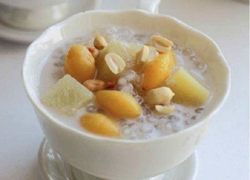 Nấu chè từ quả Sake