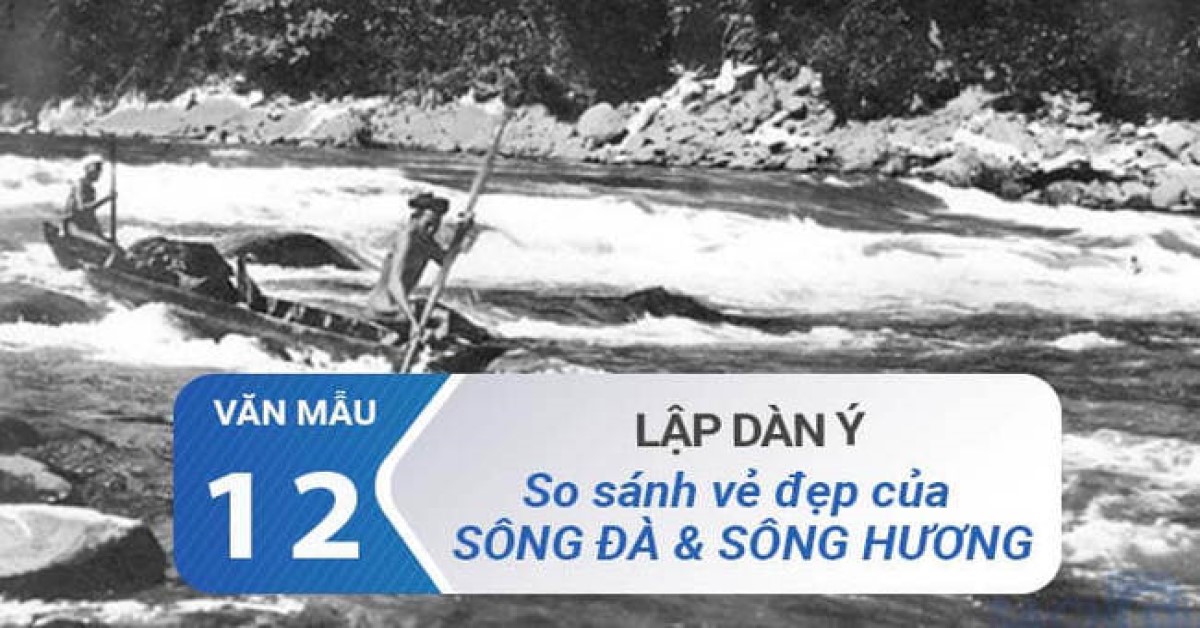 vẻ đẹp trữ tình của sông đà