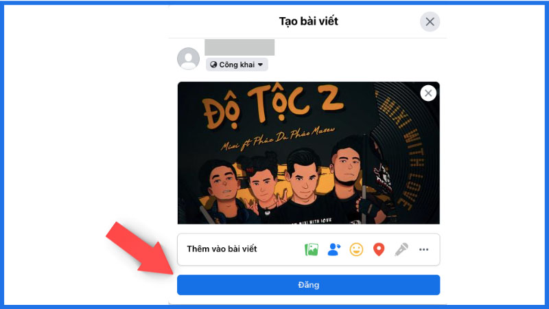 Đăng tải trạng thái mới