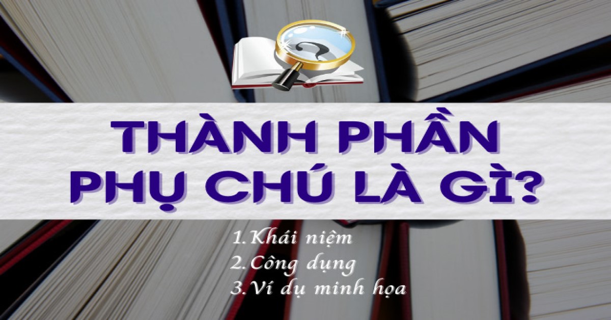 thành phần phụ chú