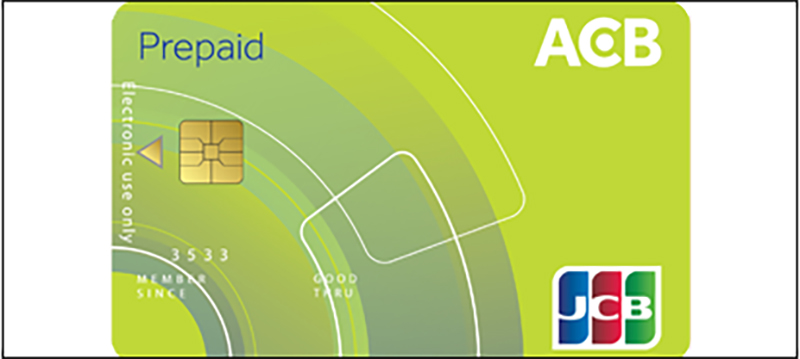 Thẻ trả trước (Prepaid Card) của ngân hàng TMCP Á Châu (ACB)